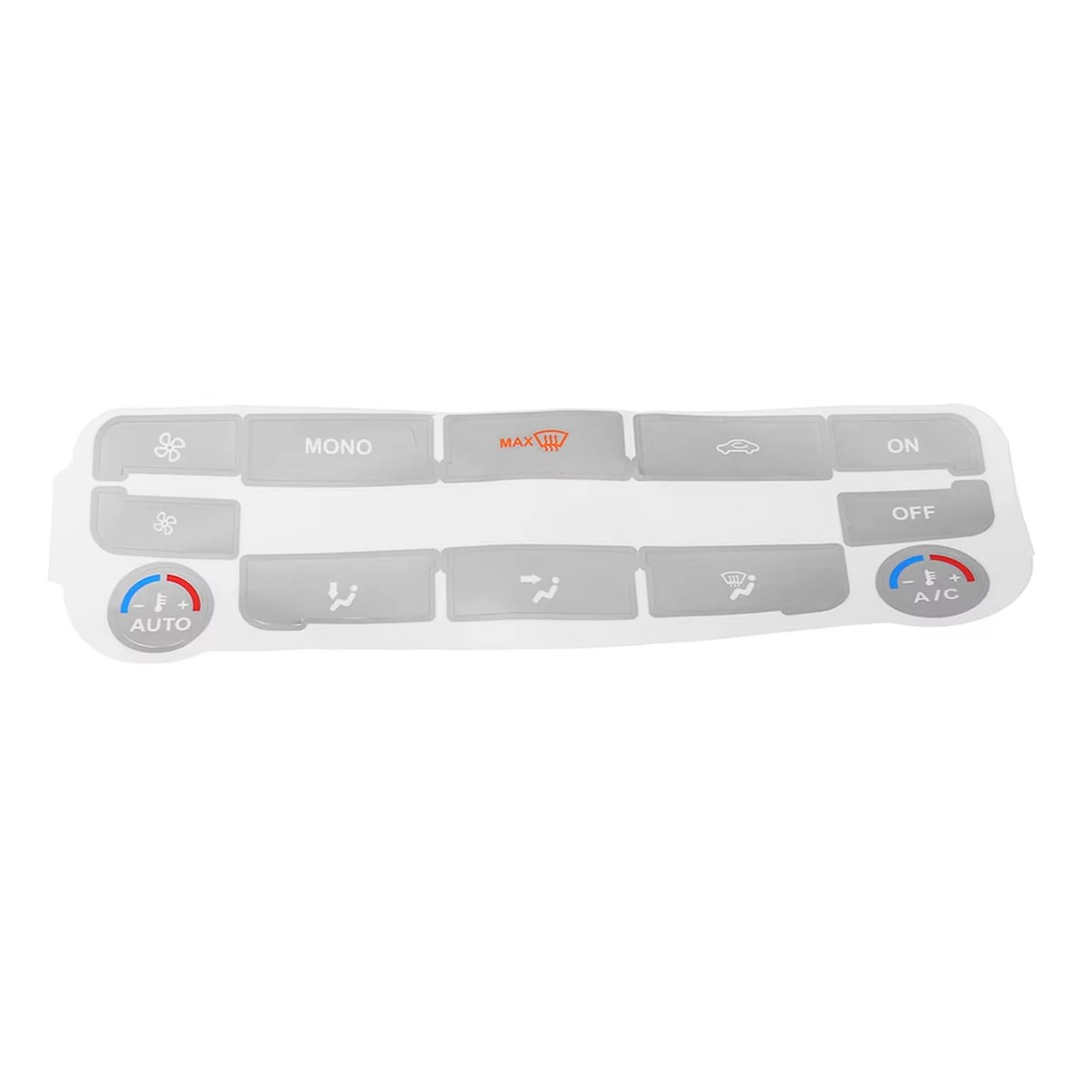 car Switch Stickers Compatible with for Mondeo Button Repair Sticker Car Center Console AC Climate Control Button Repair Decals Stickers