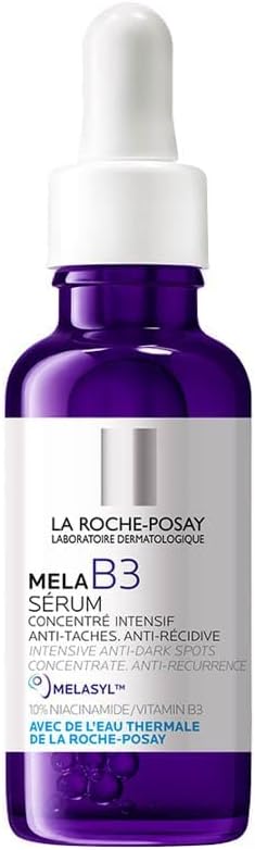La Roche-Posay Mela B3 Serum, Dark Spot Corrector With Anti-Aging Melasyl + 10% Niacinamide, Discoloration Correcting Serum for Sun Spots, Age Spots & Post-Acne Marks
