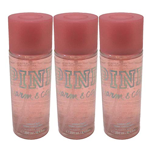 Victoria's Secret Pink Warm & Cozy Shimmer Body Mist Lot of 3
