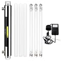 Geekpure Whole House U-V 6 GPM Water Filter System–Water Purifier with 3 UV Filter + 3 Quartz Sleeve (25 Watt)