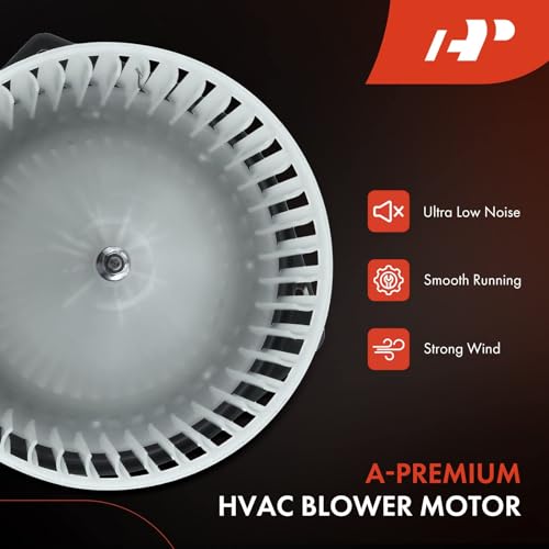 Image of A-Premium Front HVAC Heater Blower Motor with Fan Cage | fit for Honda Civic 2002-2005 & Acura RSX 2002-2006 - Replace# 79307-S6M-A42, 79307S6MA42