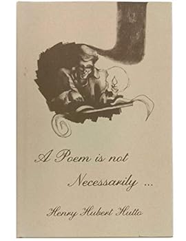Hardcover A Poem is not Necessarily... Book