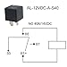 IZTOSS 21-Slot Relay Box 7 Relays,9 ATC/ATO Fuses Holder with Metallic Pins and Relays Fuses for Automotive and Marine Engine Bay