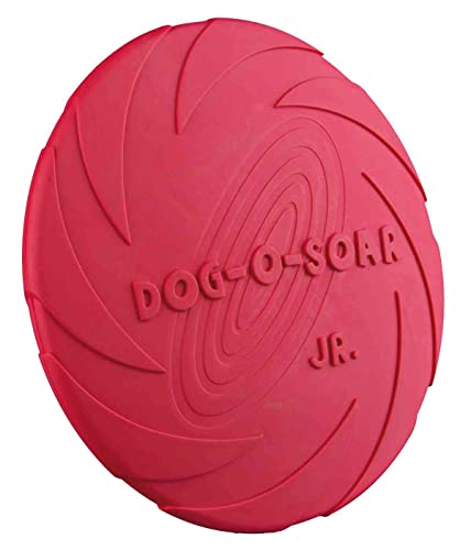 TRIXIE 33500 Dog Disc, Naturgummi, ø 15 cm, zufällige Farbauswahl (Packung mit 2)