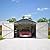 KEIKI 12x20 FT Outdoor Metal Storage Shed Garage with Double Doors, Large Capacity Steel Utility Shed for Vehicle Equipment and Garden Tool Storage, Weather Resistant Backyard Shed
