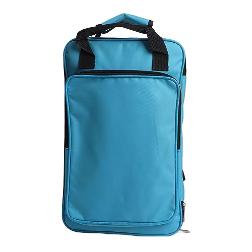 Mochila para baquetas, material Oxford portátil azul miniatura 1