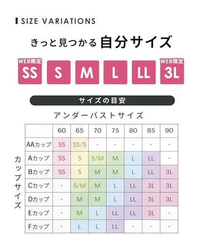 ハニーズ ブラジャー 下着 昼夜兼用 日中 育乳 バストアップ 大きいサイズ 楽ちん 流れない ノンワイヤー リブ 綿混ナイトブラ 2791428692 の商品画像 5