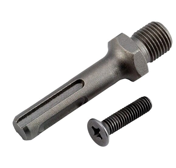 Adattatore Da Mandrino 13mm A SDS Plus Con Punta Esagonale 10mm – Lunghezza 150mm, Marca Kraftfeld - Foto 3