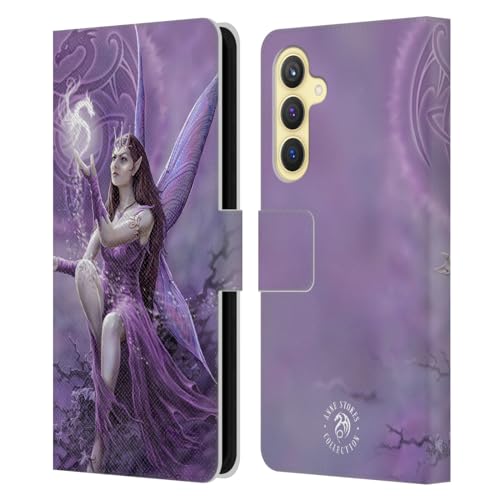 Carcasa Samsung Galaxy S23 FE 5G tipo libro diseño hadas celtas Anne Stokes