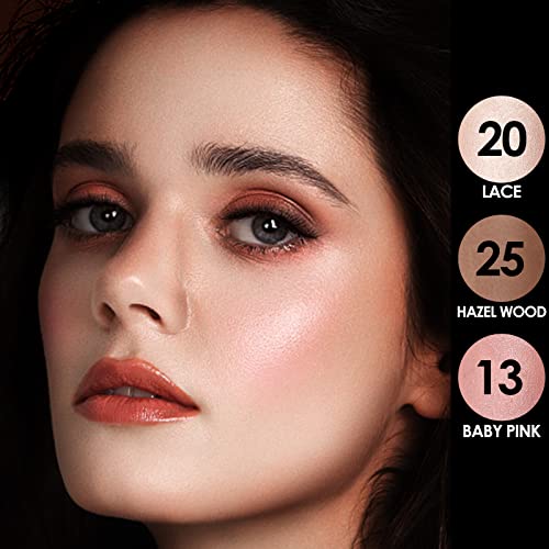 FOCALLURE-3-Pcs-Cream-Contour-SticksShades-with-Highlighter-Bronzer-BlushNon-greasy-Long-wear-Face-Contouring-PenEasy-to-Sculpt-the-Face-and-Create-a-Lightweight-Finishing-MakeupFAIR-LIGHT