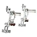 DIA-COMPE MX890 Side Pull Caliper Brake Set (F+R) for Old School BMX, Silver, DP2510-FR