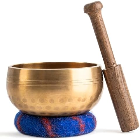 Tibetan Singing Bowl Set for Meditation and Healing Cover