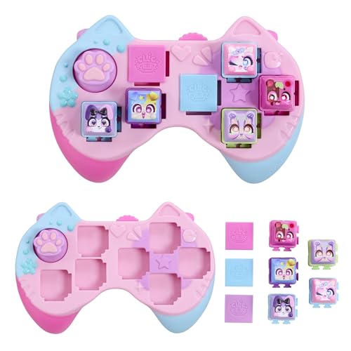 Goliath CLICKEEZ Controller 5 Touches Kawaii Cliquables+ 1 Manette + Guide Collection Jouet Fidget ASMR Customisable – Keycaps à Clipser 70 Personnages à Collectionner – Idée Cadeau dès - vue 4