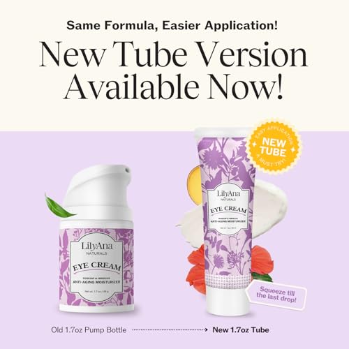 image for LilyAna Naturals Eye Cream for Dark Circles and Puffiness, Under Eye C