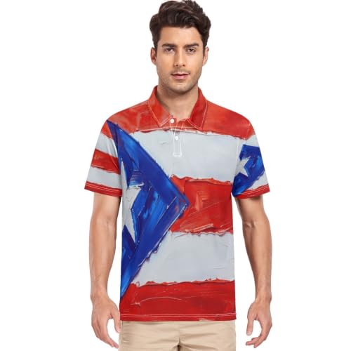 Chemise de golf respirante Porto Rico polo homme anti-transpiration S