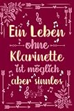 Klarinette: Kalender 2023 | Kalender & Notizbuch| Geschenk Klarinette |A5 6x9 Format (15,24 x 22,86 cm)