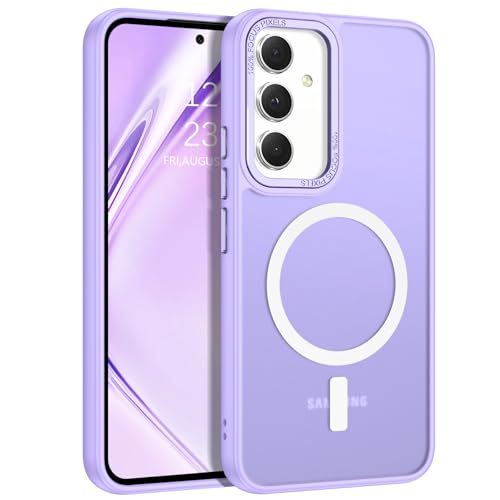 Coque Samsung Galaxy A54 magnétique fine translucide anti-rayures