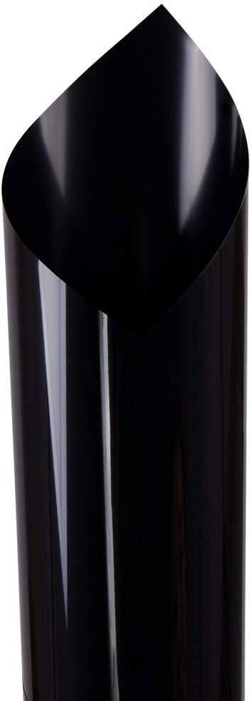 人気海外一番 車の色合いフィルム ダーク黒い車の車のサイドウィンドウホームグラス100フィートのための窓色あいフィルム2 Vltロールガラス車オート太陽光保護の夏 車の窓用 Size 1 52m 30m X