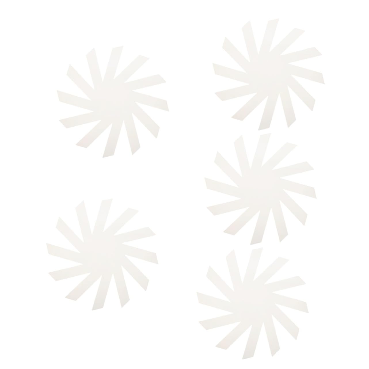 5pcs sewing ruler template circle ruler for quilting DIY craft sewing ruler sewing templates quilting ruler templates square quilting ruler quilting ruler cut patchwork set Acrylic