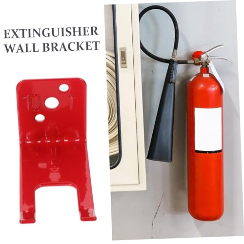 Ganchos De Pared Para Extintor PRETYZOOM de 4 piezas en hierro con diseño moderno 6