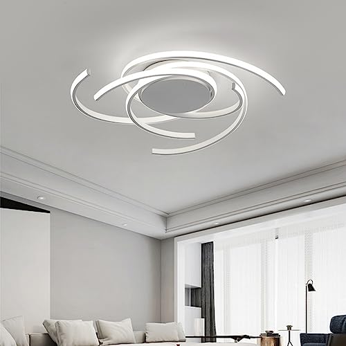 Plafond LED Light Dimmable Solution Éclairage Salon Modulable et Confort