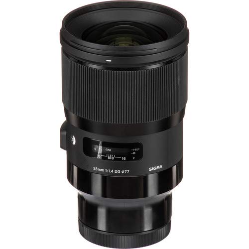 Amazon.com : Sigma 28mm f/1.4 DG HSM Art Lens for Sony E with