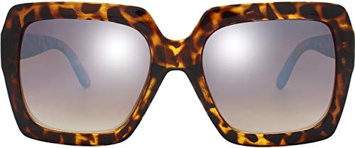 The Fresh Classic Square Oversized Frame Sunglasses Retro Fashion Designer Collection