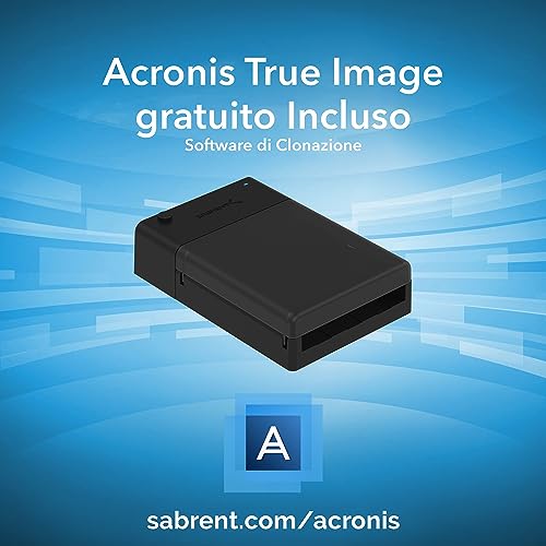 SABRENT Docking Station SSD/Hard Disk esterno/HDD 2.5/3.5 pollici, USB 3.2 Gen 1, Custodia hard disk esterno con alimentatore per SSD SATA 1TB, SSD 2TB, SSD 4TB, HDD 8TB fino a 22TB, (EC-DFLT)