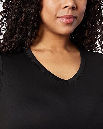 Image of 32 DEGREEES Women's Cool T-Shirt Dress | Moisture Wicking | Ultra-Soft | Anti - Odor | Side Slits