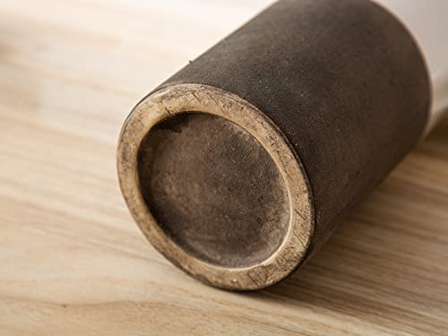 Cwlwgo-15.5,13 Inches High Ceramic Rustic Vase For Home Decor, Set Of 2 Decorative Vases For Table,Bedroom, Living Room,Retro White,Great For Adding A Decorative Touch To Any Room's Decor.… #TOP4