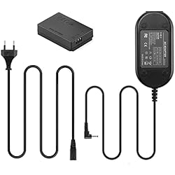 Bateria Para Canon M50 Mark Ii CA-PS700 Adaptador de Corriente CA DR-E12 acoplador de CC ACK-E12 LP-E12 batería simulada para cámara Canon EOS M50 Mark II, EOS M M2 M10 M50 M100 M200, Kiss M, Kiss M2