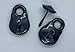 PolyHero Dice Rogue: d20 Lock & Pick - Cold Iron with Ice White