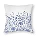 Poszewki na poduszki 1 szt. wiosenna magiczna bordiura vintage toile dekoracyjne poszewki na poduszki 40 x 40 cm miękkie poliestrowe kwadratowe poszewki na poduszki do salonu na sofę kanapę łóżko poszewki na poduszki