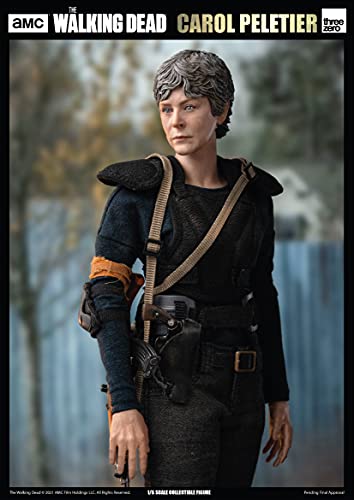 Threezero The Walking Dead: Carol Pelteier 1:6 Scale Collectible Figure,Multicolor #TOP7