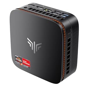 NiPoGi Pinova P1 Mini PC AMD Ryzen 4300U W-11 Pro(4C/4T, bis zu 3,7 GHz) 8GB DDR4/256GB SSD,Desktop-PC 4K@60Hz Triple Display(HDMI 2.0+Type-C+DP 1.4)/Wi-Fi 5/BT 4.2/LAN für Büro Bildung Multimedia