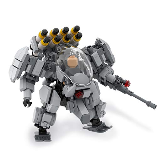 LogMech Original ALPH-Team ALPH-G21 MOC Frame Mech Building Blocks Robot Set