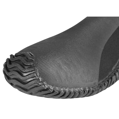 SEAC Basic HD, Füßlinge aus 5 mm Neopren und Fester Laufsohle, schwarz, L