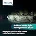 Philips UltinonSport 9008 LED Bulb for Fog Lights and Powersports Headlights, 2 Pack Clear