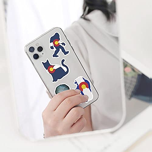 Love Colorado Stickers |50 Pcs Colorado Waterproof Vinyl Decals For Water Bottles Bicycle Laptop Refrigerator Luggage Computer Mobile Phone Skateboard Bike Décor #TOP4