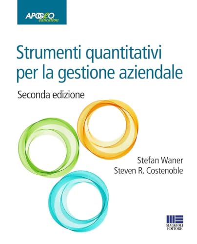 9788891621207 Strumenti quantitativi per la gestione aziendale