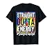 Science Teacher Straight Outta Energy Teacher Life Tie Dye T-Shirt