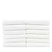 Luxury Hotel & Spa Towel Turkish Cotton Wash Cloths - White - Checkered - Set of 12