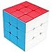 Maomaoyu Speed Cube 3x3 3x3x3 Stickerless Magic Puzzle Cube de Vitesse Magique Cadeau de Vacances pour Enfants Adultes (sans Autocollant)