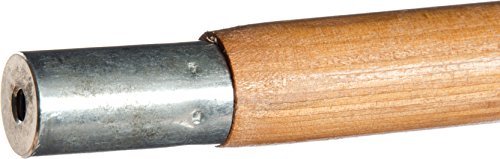 Image of CFS 4034500 Flo-Pac Kwik-On Wood Mop Handle, 1-1 /8 inch Diameter x 60 inch Length (Case of 12)