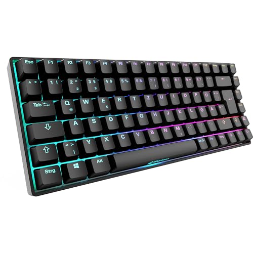 Sharkoon SGK50 S3 Keyboard with Gateron Yellow Switches