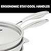 Nuwave Stainless Steel 9-Piece Pro-Smart Cookware Set, Space Saving Nestable Design, Heavy-Duty Tri-Ply, Dishwasher & Oven Safe, Ergonomic Stay-Cool Handles, Induction-Ready & Works on All Cooktops #5