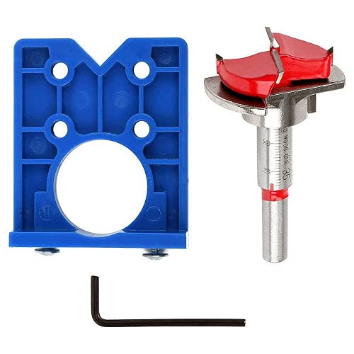 Forets de perçage pour charnière, gabarit de charnière, ensemble de guides de forstner, foret de forstner de 35 mm