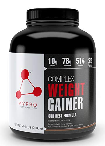 Mypro Sport Nutrition Complex Weight Gainer High Protein Supplement Powder(10g Protein,514g Calories,78g Carbs,25g Vitamins,Serving-66 Scoops) For Men & Women-Chocolate Flavour-2 Kg Mypro Sport Nutrition Complex Weight Gainer High Protein Supplement Powder(10g Protein,514g Calories,78g Carbs,25g Vitamins,Serving-66 Scoops) For Men & Women-Chocolate Flavour-2 Kg