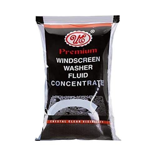 UE Premium Windscreen Washer, Fluid Concentrate Fast Cleaning of Rain/water Drops For Safe Driving – 60 ML (Pouch) Car Care/Car Accessories/Automotive Products
