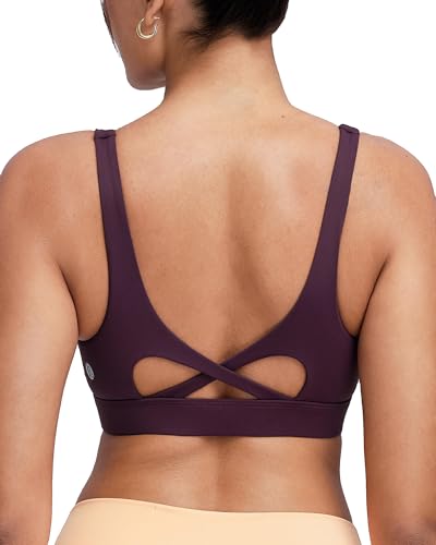 Image of RUNNING GIRL Sports Bra for Women High Support, Molded Cup High Impact Sports Bras with Sewn in Pads Workout Running Bra